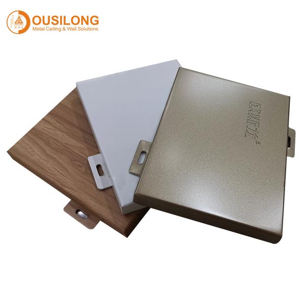 Waterproof 10 Years Warranty Aluminum Aluminium Wall Panels / Exterior