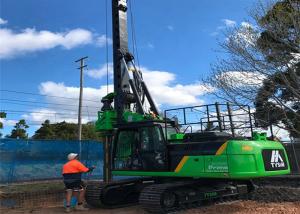 Wholesale 600mm Hydraulic Crawler Drill Machine Multifunctional Excavator Mounted Vibratory Pile Driver from china suppliers