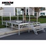 Concert Outdoor 18mm Plywood Modular Mobile Wedding DJ Platform Stage