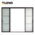 Weatherproof Aluminium Internal Sliding Doors For Patio Bathroom Shower 72 X 76