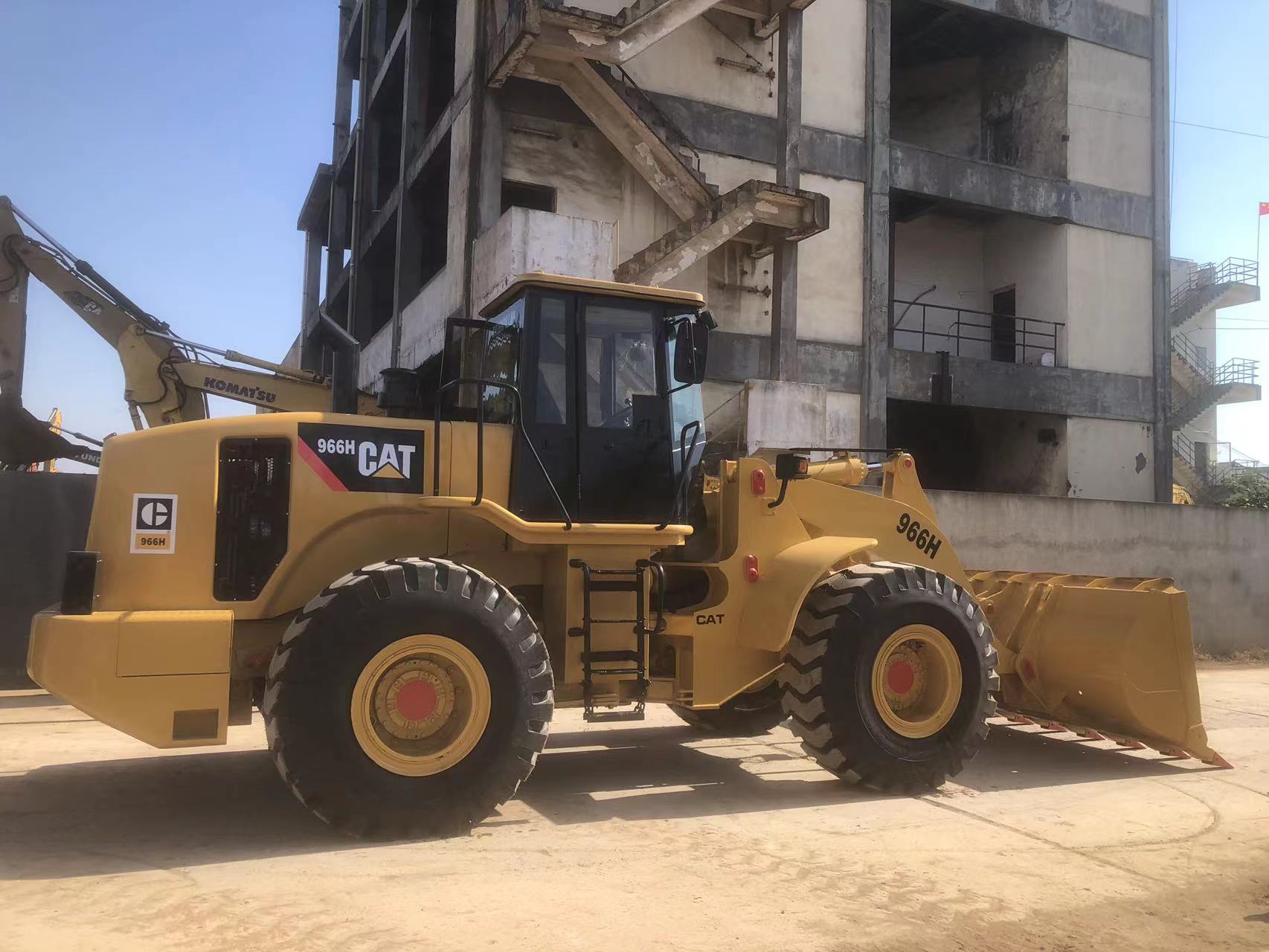 Used Caterpillar 966H Wheel Loader with Original Hydraulic Pump and 5196 Working Hours