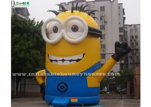Wholesale Despicable Me Pop Minion Inflatable Bouncer Outdoor Bounce House With Digital Printing from china suppliers