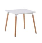 Nordic solid wood dining table and chair combination modern contracted west