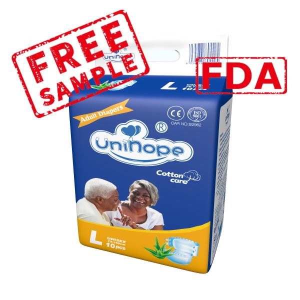 Direct Breathable PE Film Backsheet Customized Ultra Thick Adult Diaper for