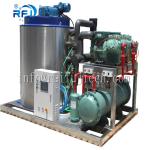 Fresh Water 1-20 Ton Flake Ice Maker Strong Production Capacity R404A Freezing