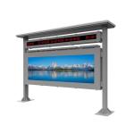Digital Advertising Signs Outdoor LCD Digital Signage 2500cd/m2