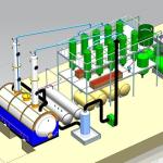Fuel Oil Grade 8-10tons Capacity Waste Crude Oil Circulating to Diesel
