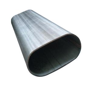 Wholesale Elliptical Black Flat Oval Steel Tube S235JR S275JR For Fluid Building from china suppliers