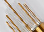 E27 / G9 / G4 Bulb JYL-B1823 Luxury Golden Steel Crystal Wall Lamp