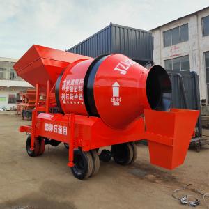 Wholesale Red Small Mobile Concrete Mixer 500L Small Portable Concrete Mixers from china suppliers