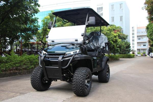 4 Seat Electric Golf Cart CE Certified Optional Lead Acid Battery New Design