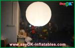 Outdoor Event Inflatable Lighting Decoration , White Stand Inflatable Balloon