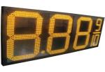 Hitechled high brightness 24" gas price LED signs,Senal LED para el precio del