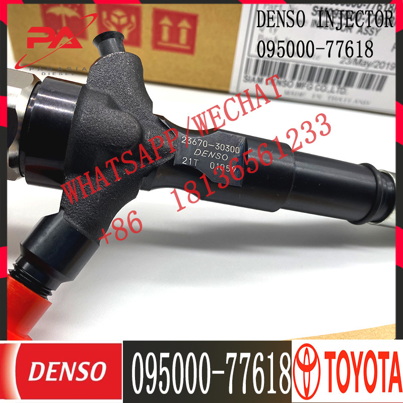 Injector assembly 23670-30300 for Toyota 2KD Hilux engine 095000-7761 095000-77618