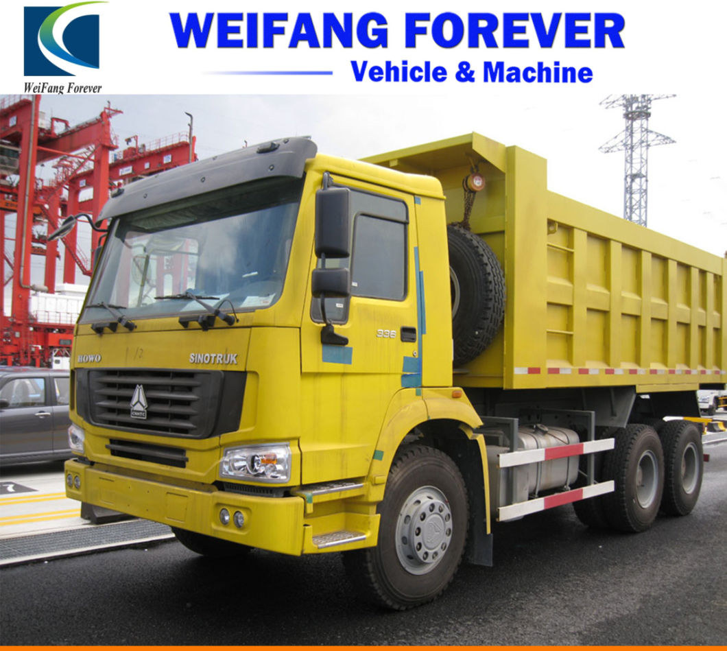 Used Sinotruk 6X4 HOWO Dump Truck 351-450 HP for Mining Use 20cbm Low Price on Sale