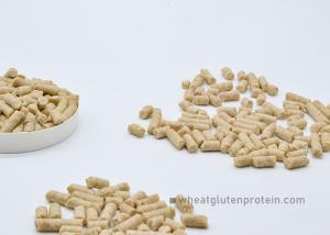 Wholesale Light Yellow Color Wheat Gluten Feed Pellets For Feed Eel / Shrimp Fast Growing from china suppliers