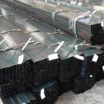 BS EN10219 Galvanised Black Square Thin Wall Steel Pipe