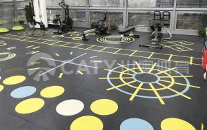 Wholesale High Density Non-Slip Fitness Rubber Flooring With No Bad Smell from china suppliers