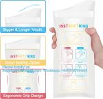 Disposable Urine Pee Bags - 12 Pack Male/Female Portable Urinals Toilet/Vomit