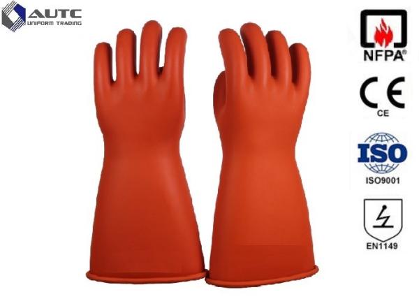 Acid Protection Dupont PPE Safety Gloves , Fire Safety Hand Gloves For Hazardous