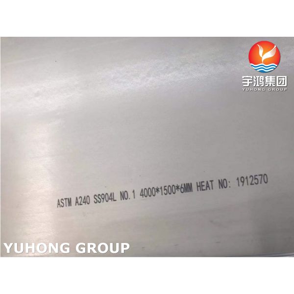 ASTM A240 904L N08904 Stainless Steel Plate Sheet