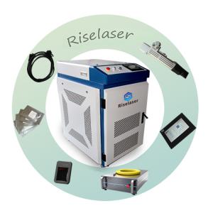 Wholesale Portable 1500W 2000W Fiber CW Laser Cleaning Machine Oil Paint Rust Remove from china suppliers