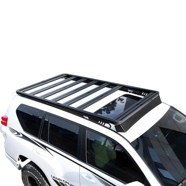 AL6063 SS304 Black Roof Rack for Toyota Land Cruseir LC300 Aluminum Alloy