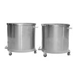 Industrial Storage Tank Moveable Type 1000 Liter Tank With Hinged Lid