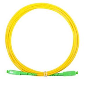 Wholesale 0.9mm 2.0mm 3.0mm 9/125um Singlemode Simplex SC APC Patch Cord from china suppliers