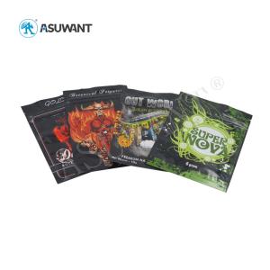Wholesale Mint Teatox Reduce Weight Tea Heat Seal Bags Smell Proof Packaging Customized Size from china suppliers