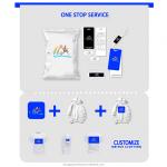 Custom Logo Boys Clothing Sets Summer Screen Print Kids Shorts Set Casual