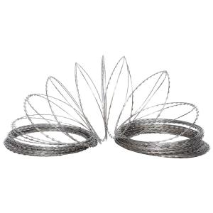 Wholesale Hot Dipped Galvanized Barbed Wire Fence for Protective Construction Zinc Coated Surface from china suppliers