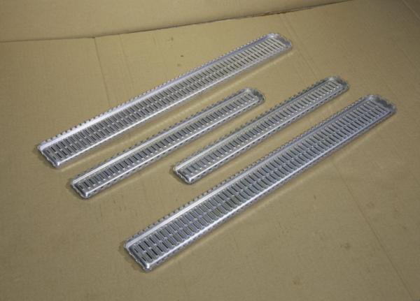 Easy Assembly Silver Aluminum Radiator Header Plate With Tubes Heat / Corrosion