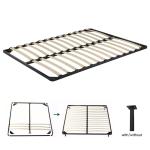 Knock Down Easy Assembling Slatted Bed Base Double