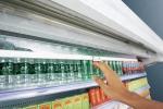 Beverage Multicolor Multideck Display Fridge , 220V Open Chiller For Supermarket