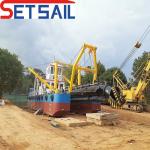 Powerful Diesel Engine QHCSD-499 16 Inch Cutter Suction Dredger for Reservoir