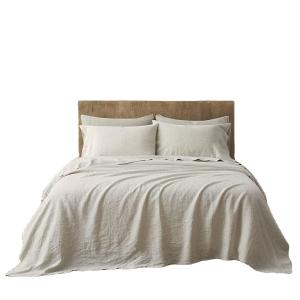 Wholesale Queen Size Stone Washed French Linens Bedding Set of 4 100% Pure Flax Linen Europe Style from china suppliers