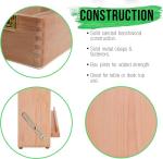 Customized Art Supplies Box Easel Sketchbox Painting Storage Box, Adjust Wood
