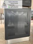 SUDALU Customized Design Aluminum City Pattern CNC Curvel Panel Interior
