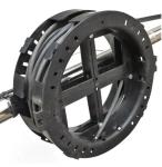 ADSS Cable Installation Kits FSU-D400 16inch Round Shape PP Anti UV