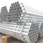 21mm Galvanized Steel Tube ERW 1m-12m Galvanized Round Tubing For Construction