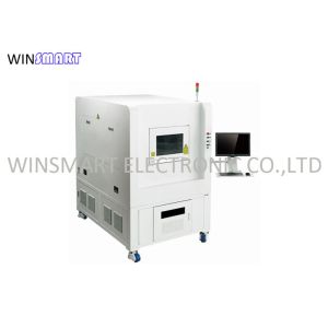 CCD Camera PCB Depanelization Machine , Microvia Drilling PCB Laser Depanelizer