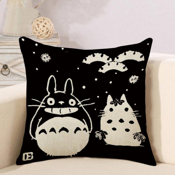 Cute Blue Elephant Print Throw Pillow Case Cover Decorative Kids Decor Geometric