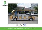 Small Electric Sightseeing Car With 11 Passenger / 72V DC Motor