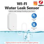 Zigbee Water Leak Sensor Smart Home Notification Alerts Water Flood Leak Alarm