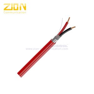 Wholesale FPL Shielded Fire Alarm Cable 18 AWG 2 Core Non-Plenum PVC for Smoke Detectors from china suppliers