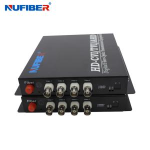Wholesale NF-4V1D-1080P-T/R-F20 4BNC Fiber Coaxial Video Converter HD Fiber Video Converter from china suppliers