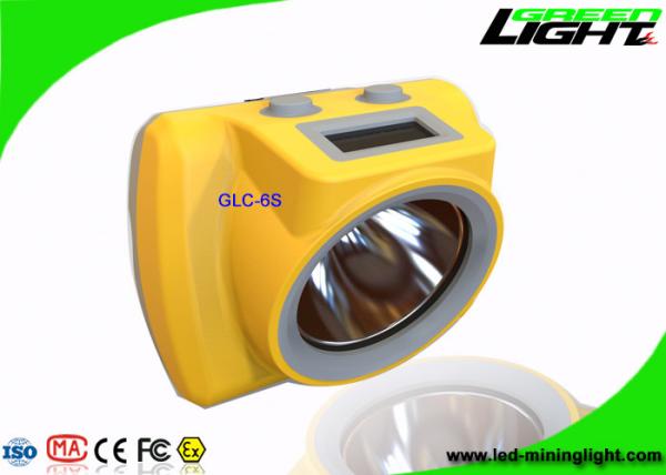 Digital Miners Miners Cap Lamps Cordless , Waterproof Underground Hard Hat