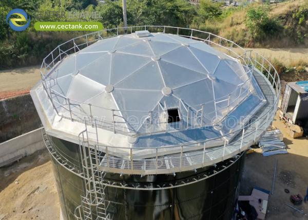 Center Enamel can Provide Aluminum Dome Roofs for Belgium Crude Oil Storage
