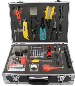 Wholesale Compact Field Fusion Fiber Optic Splicing Tool Kit With 3.5M Tape Measure from china suppliers
